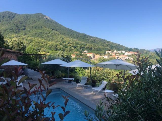 Casa Santa Lucia Bed & Breakfast Bocognano Luaran gambar