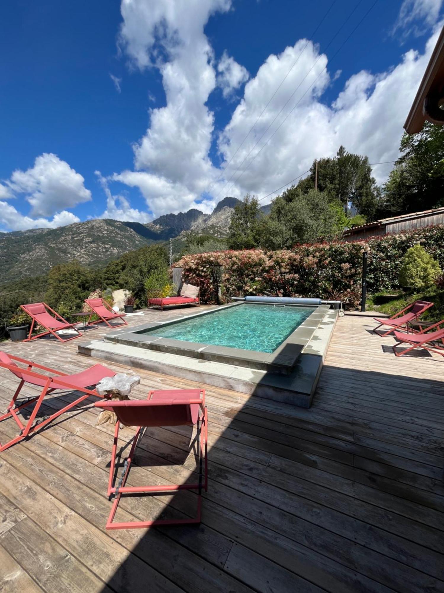 Casa Santa Lucia Bed & Breakfast Bocognano Luaran gambar