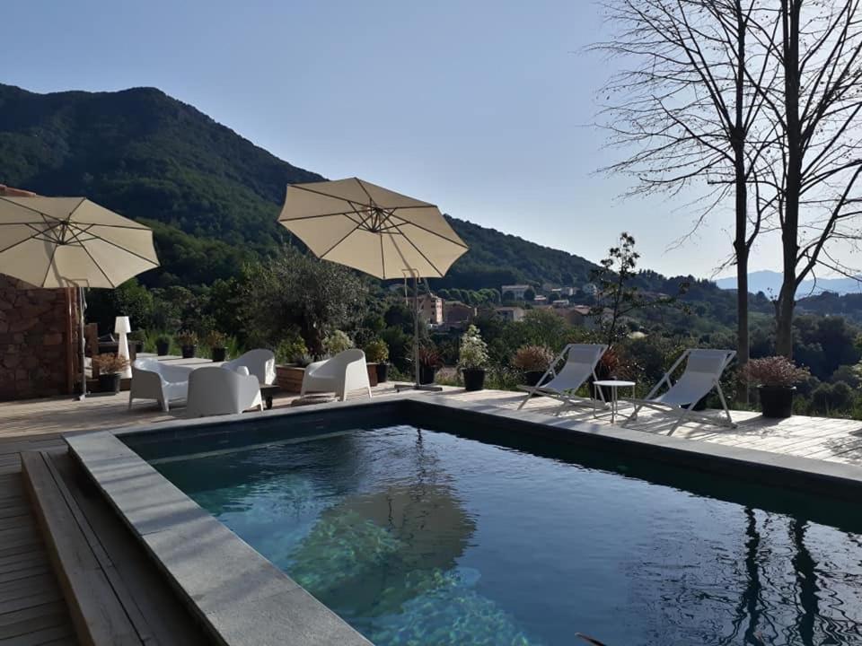 Casa Santa Lucia Bed & Breakfast Bocognano Luaran gambar